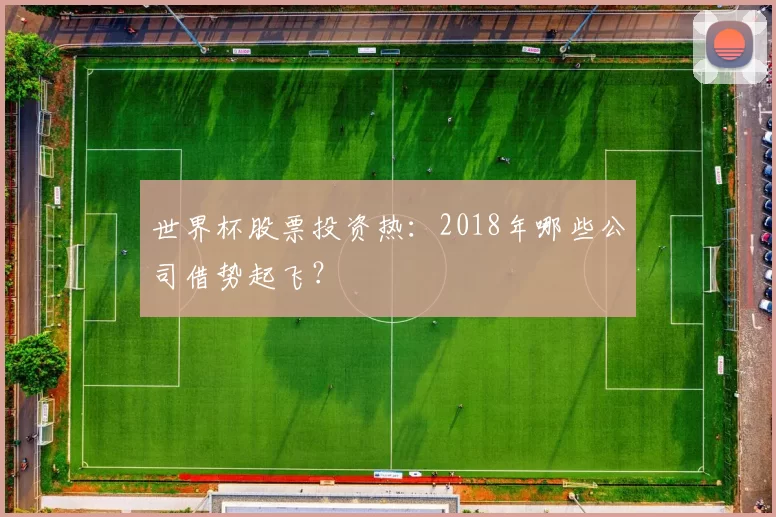 世界杯股票投资热：2018年哪些公司借势起飞？