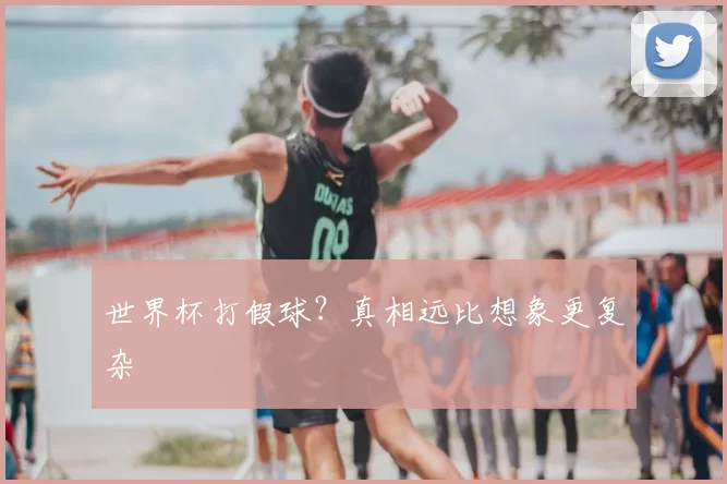 世界杯打假球？真相远比想象更复杂