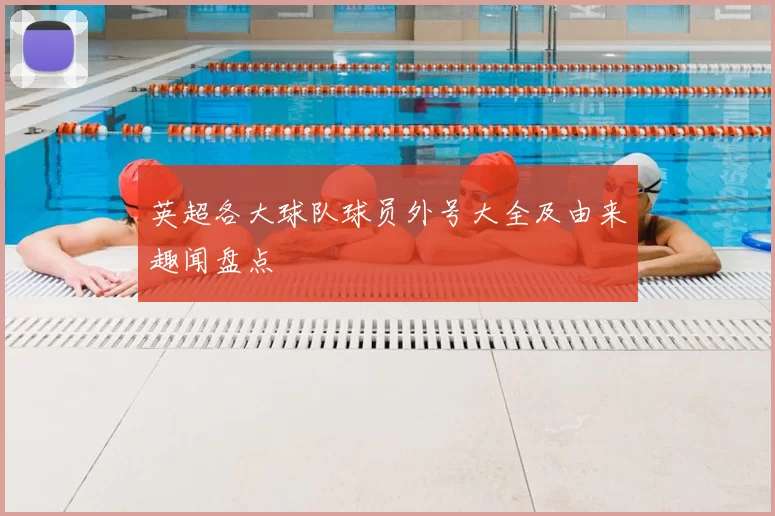 英超各大球队球员外号大全及由来趣闻盘点