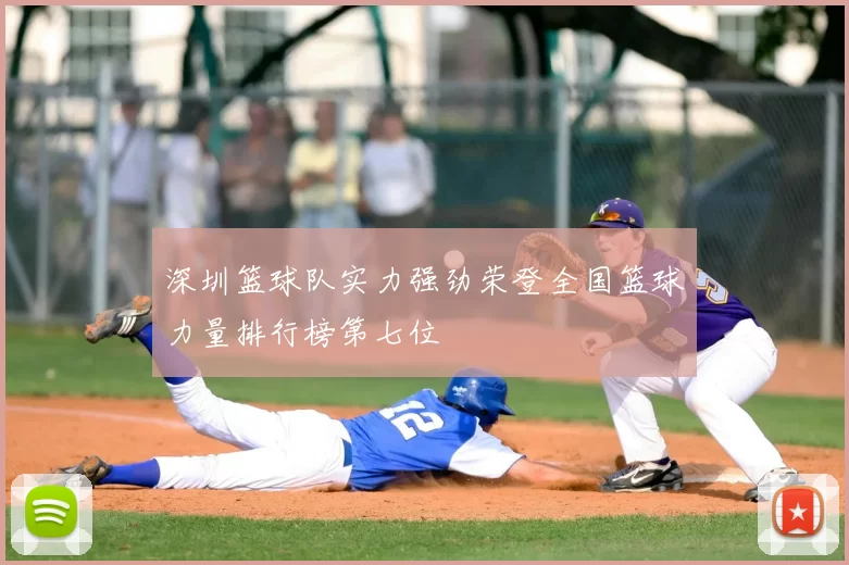 深圳篮球队实力强劲荣登全国篮球力量排行榜第七位