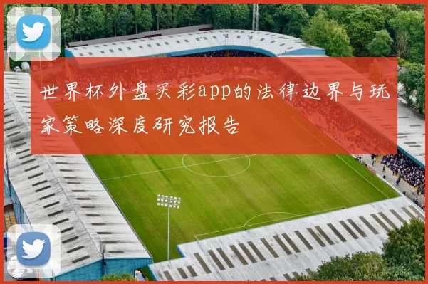 世界杯外盘买彩app的法律边界与玩家策略深度研究报告